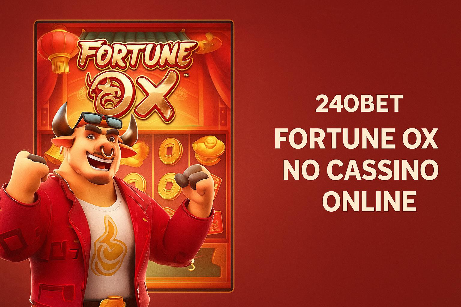 Fortune Ox no 240BET - Aposte Agora e Reivindique Seus Ganhos