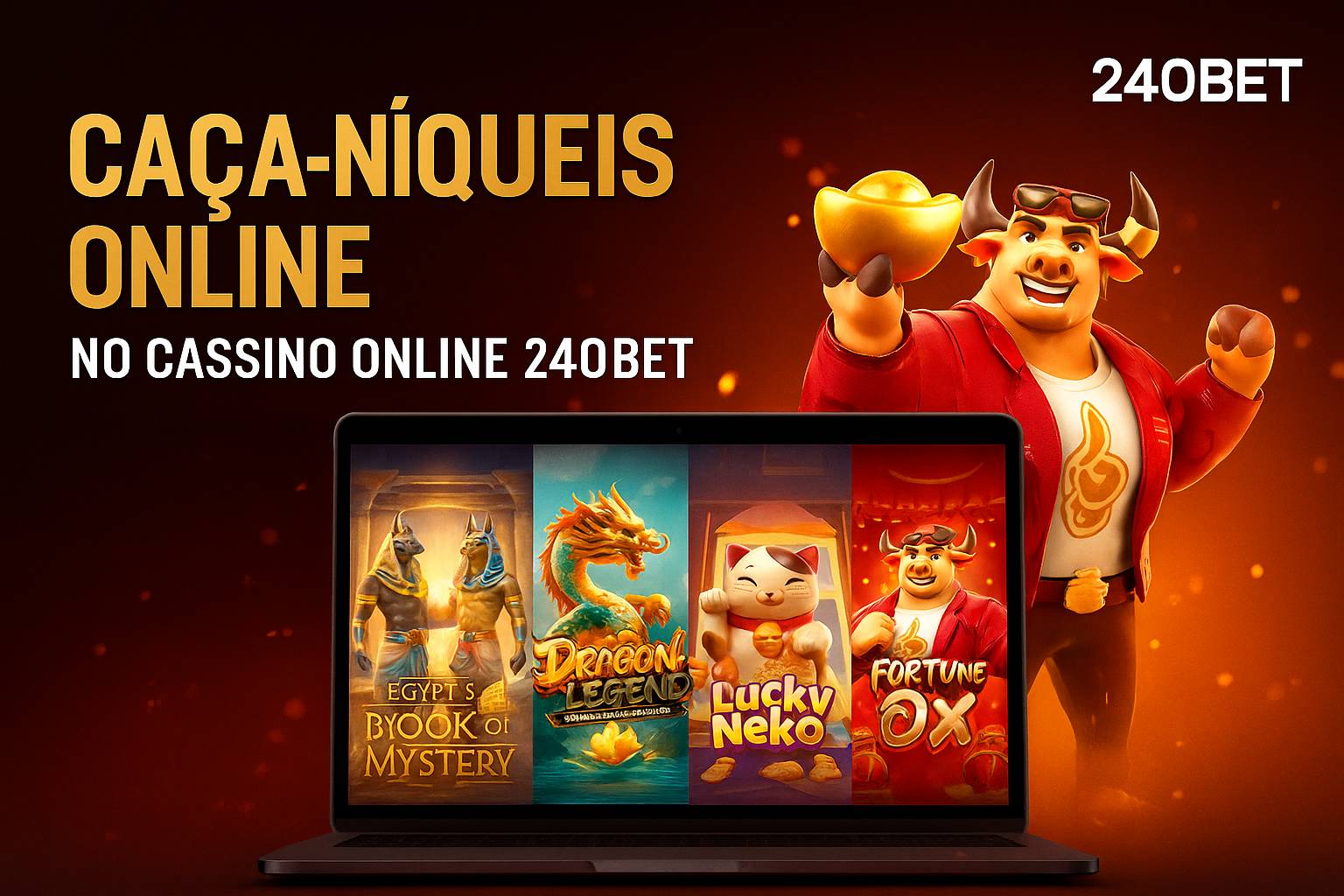 Explore o mundo das slot machines no 240BET Casino